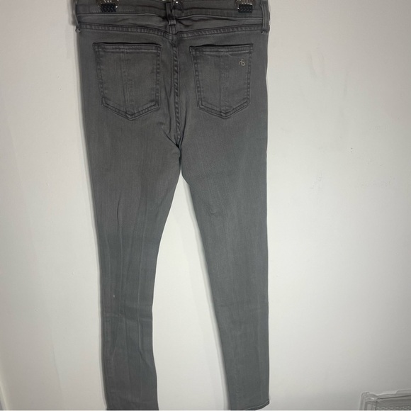 Rag & Bone Gray Skinny Jeans - Picture 4 of 6